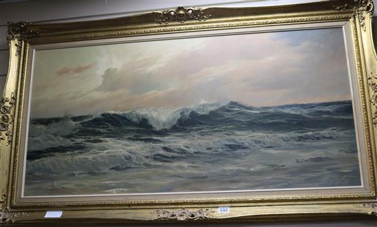 Edgar Freyberg Symphony of the Sea 20 x 40in.